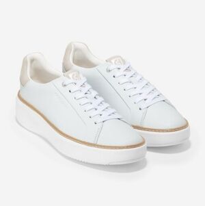 Cole Haan | Topspin Grandpro White Dove Low Top Leather Sneaker 5